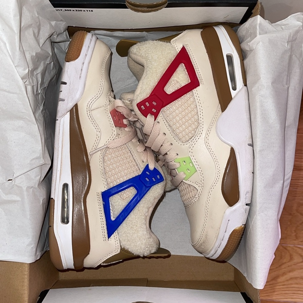 Air Jordan Youth Shoes 4 Retro GS Wild Things 6Y